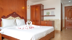 Phòng Deluxe Giường Đôi Có Ban Công Và Tầm Nhìn Ra Thành Phố