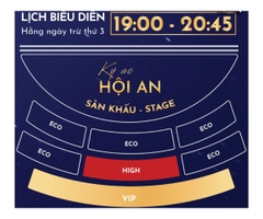 Vé KÝ ỨC HỘI AN/ Vé show hạng VIP