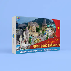 Gift Box Khám Phá Bà Nà Hills Ưu Đãi Tháng 9 Cho Khách Việt Nam (Mừng Quốc Khánh 2/9)