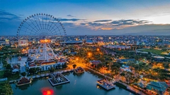 Vé Sunwheel vòng quay mặt trời Công Viên Châu Á Asia Park