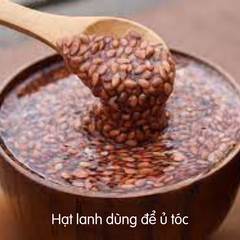 Combo 2 Túi Hạt lanh nâu nhập khẩu Ấn Độ, mỗi Túi 500g