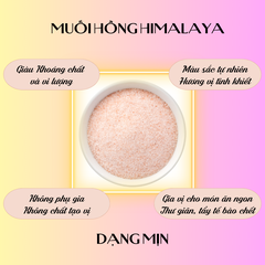 Combo 5+1: Muối hồng Himalaya Dạng Mịn Túi 1kg