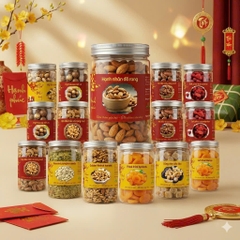 Hạt dinh dưỡng Hũ 350 - Quà tết đầu năm - Trao tình thâm, gửi sức khỏe [Nếu muốn đóng Quà, vui lòng chọn 6 Hũ bất kỳ và hộp đóng quà]