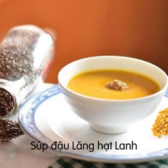 Combo 2 Túi Hạt lanh nâu nhập khẩu Ấn Độ, mỗi Túi 500g
