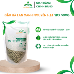 Combo 02- 1 Đậu Gà & 1 Đậu Hà lan xanh nguyên Hạt (mỗi túi 500g)