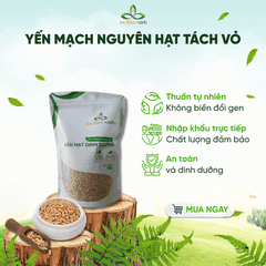 Yến Mạch Nguyên hạt, nguyên cám, đã tách vỏ – Nhập khẩu từ Canada – Healthy Eat, Dinh Dưỡng Cho Gia Đình
