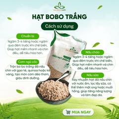 Bobo trắng nhập khẩu từ Úc, Túi 250g