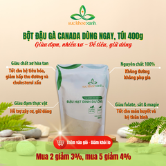 Bột Đậu gà Canada 400g -  Giàu Protein, Bổ Sung Dinh Dưỡng Cho Người Ăn Chay & Tập Gym