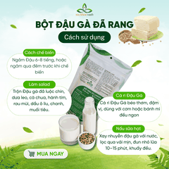 Bột Đậu gà Canada 400g -  Giàu Protein, Bổ Sung Dinh Dưỡng Cho Người Ăn Chay & Tập Gym