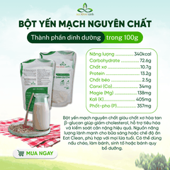 Bột Yến Mạch Úc 400g – Giàu Protein, Vitamin – Ăn Kiêng, Giữ Dáng, Đẹp Da