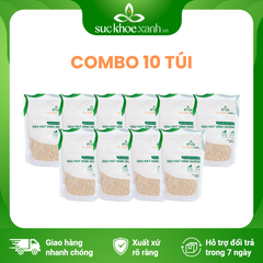 Combo 10 Túi Hạt Quinoa trắng nhập khẩu từ PERU, mỗi Túi 500g