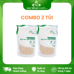 Combo 2 Túi Hạt Quinoa trắng nhập khẩu từ PERU, mỗi Túi 500g