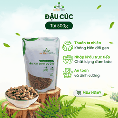Đậu Cúc Ấn Độ 500g - Hạt đậu sạch tuyển chọn - Bổ sung chất xơ, protein - Dùng cho món chay, ăn kiêng
