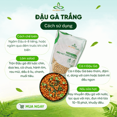 Combo 01- 1 Đậu Gà & 1 Đậu Lăng đỏ (mỗi túi 500g)