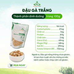 Combo 01- 1 Đậu Gà & 1 Đậu Lăng đỏ (mỗi túi 500g)