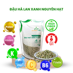 Sức Khỏe Xanh - Đậu Hà Lan Xanh Canada - Nguyên hạt - Nhập khẩu chính hãng - Giao sỉ lẻ toàn quốc