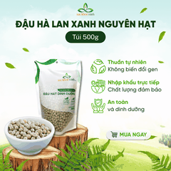 Đậu Hà Lan Xanh Canada - Nguyên hạt - Nhập khẩu chính hãng - Giao sỉ lẻ toàn quốc