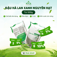 Đậu Hà Lan Xanh Canada - Nguyên hạt - Nhập khẩu chính hãng - Giao sỉ lẻ toàn quốc