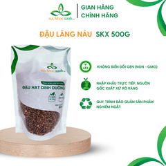 Combo 5 Túi Đậu Lăng nâu nhập khẩu từ Ấn Độ, mỗi Túi 500g