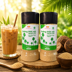 Đường Thốt Nốt Nguyên Chất Anh Đăng, Hủ 300g, 100% từ Hoa cây Thốt Nốt, không chất bảo quản