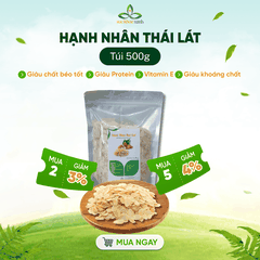 Hạnh Nhân Lát Tự Nhiên 500g – Ăn Chay -Làm Đẹp Da -Bổ Sung Dinh Dưỡng Cao Cấp -Topping -Làm bánh