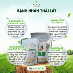 Hạnh Nhân Lát Tự Nhiên 250g – Ăn Chay -Làm Đẹp Da -Bổ Sung Dinh Dưỡng Cao Cấp -Topping -Làm bánh