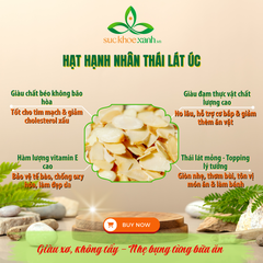Hạnh nhân thái lát 500g