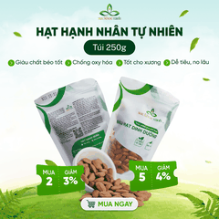 Sức Khỏe Xanh – Hạnh Nhân Sống Tự Nhiên Mỹ 500g – Bổ Sung Vitamin E -Chất Béo Tốt - Sỉ lẻ giá tốt