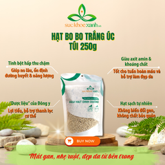 Bobo trắng nhập khẩu từ Úc, Túi 250g