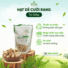 Hạt Dẻ Cười Mỹ Rang 400g – Hạt Ăn Vặt Giàu Dinh Dưỡng, Bảo Vệ Tim Mạch, Làm Đẹp Da