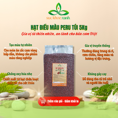 Hạt điều màu – Gia vị tạo màu thực phẩm, 100% tự nhiên, không phẩm màu