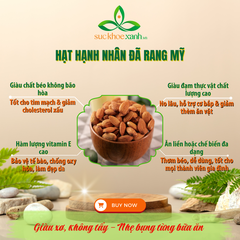 Hạt Hạnh nhân ăn liền Mỹ Túi 250g/500g