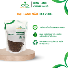 Combo 5 Túi Hạt Lanh nâu nhập khẩu từ Ấn Độ, mỗi Túi 500g