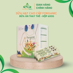 Sữa hạt dinh dưỡng Forganic - Bữa ăn thay thế
