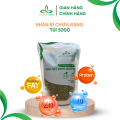 Nhân Hạt Bí chưa rang, nhập khẩu từ Trung Quốc, Túi 500g