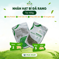 Nhân Hạt Bí Ăn Liền Trung Quốc 100g – Hạt Ăn Vặt Healthy -Giàu Kẽm, Magie -Tốt Cho Sức Khỏe
