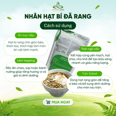 Nhân Hạt Bí Ăn Liền Trung Quốc 100g – Hạt Ăn Vặt Healthy -Giàu Kẽm, Magie -Tốt Cho Sức Khỏe