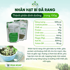 Nhân Hạt Bí Ăn Liền Trung Quốc 250g – Dinh Dưỡng Cao Cấp -Ăn Chay - Bổ Sung Vitamin E -Protein
