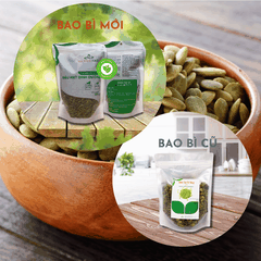 Nhân Hạt Bí đã rang nhập khẩu từ Trung Quốc, Túi 500g