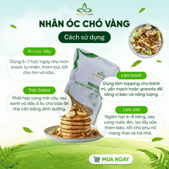 Nhân Óc Chó Vàng Mỹ 100g – Hỗ Trợ Sức Khỏe Toàn Diện, Tăng Đề Kháng
