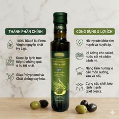 Dầu Oliu Nguyên Chất Olympias 250ml