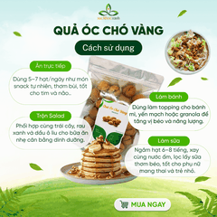 Quả Óc Chó Vàng Mỹ 500g – Hạt Dinh Dưỡng Giàu Omega 3, Tốt Cho Tim Mạch
