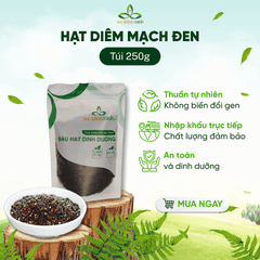 Hạt Quinoa đen nhập khẩu từ PERU, Túi 250g
