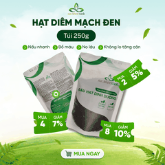 Hạt Quinoa đen nhập khẩu từ PERU, Túi 250g
