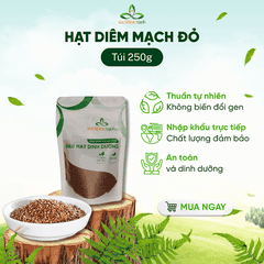 Hạt Quinoa đỏ nhập khẩu từ PERU, Túi 250g