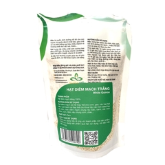 Hạt Quinoa trắng nhập khẩu từ PERU/ẤN ĐỘ, Túi 500g