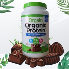 Bột đạm Organic từ thực vật hương Chocolate - 1,22kg Mỹ