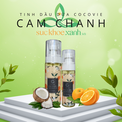 Dầu dừa dưỡng da Cocovie 50ml - Cam chanh