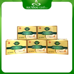 Combo 5 Hộp Vỏ Hạt Mã Đề Indian Psyllium (14 Gói/hộp)