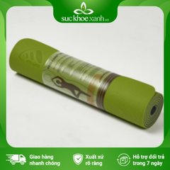 Thảm TPE Procare định tuyến 6mm - Xanh cốm